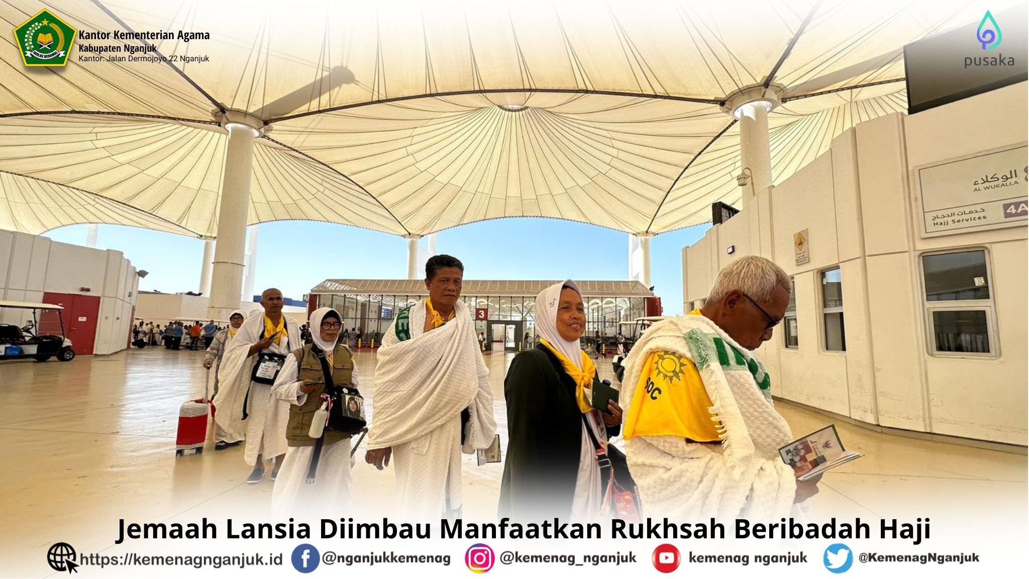Jemaah Lansia Diimbau Manfaatkan Rukhsah Beribadah Haji