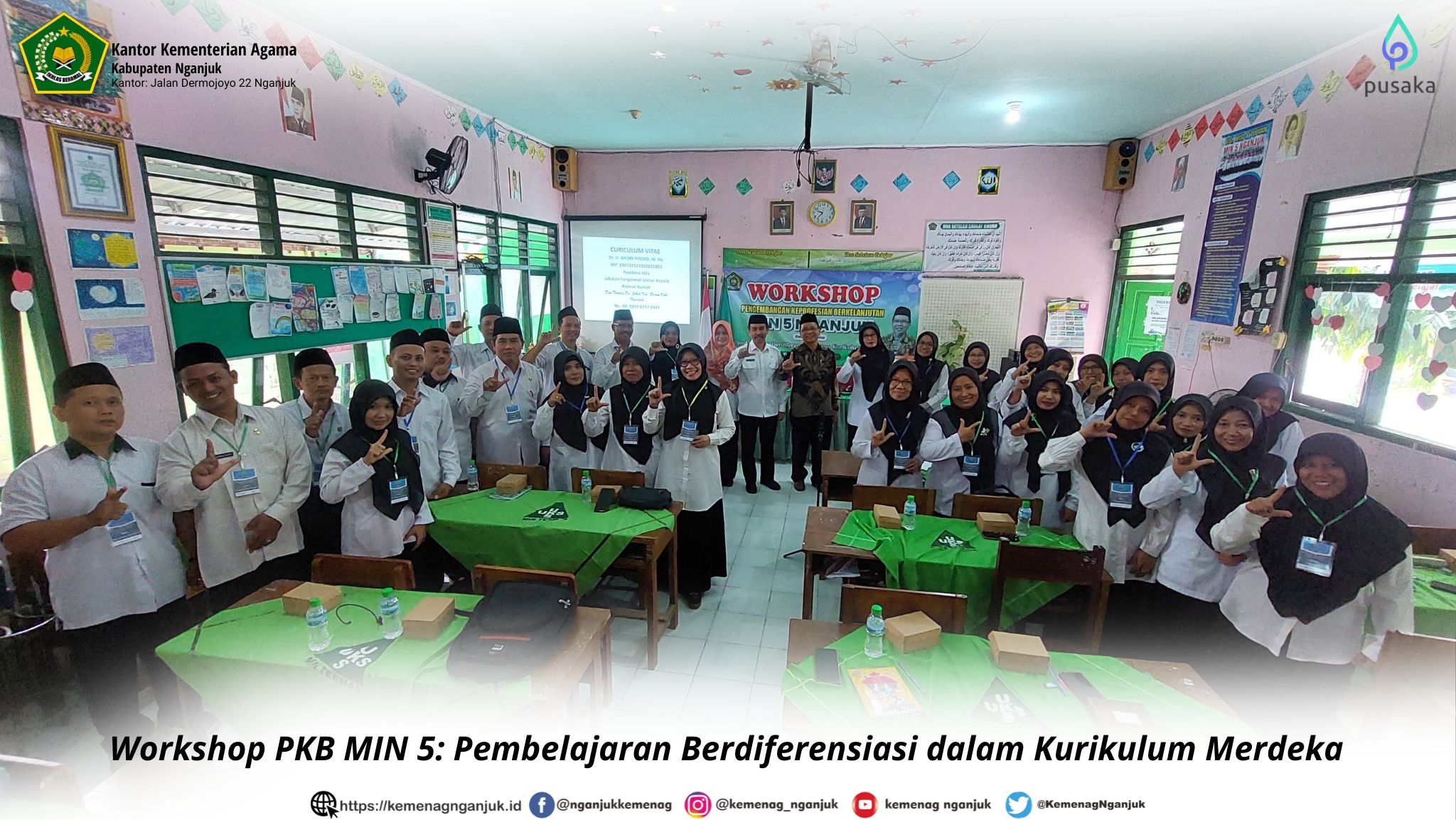 Workshop PKB MIN 5: Pembelajaran Berdiferensiasi dalam Kurikulum Merdeka
