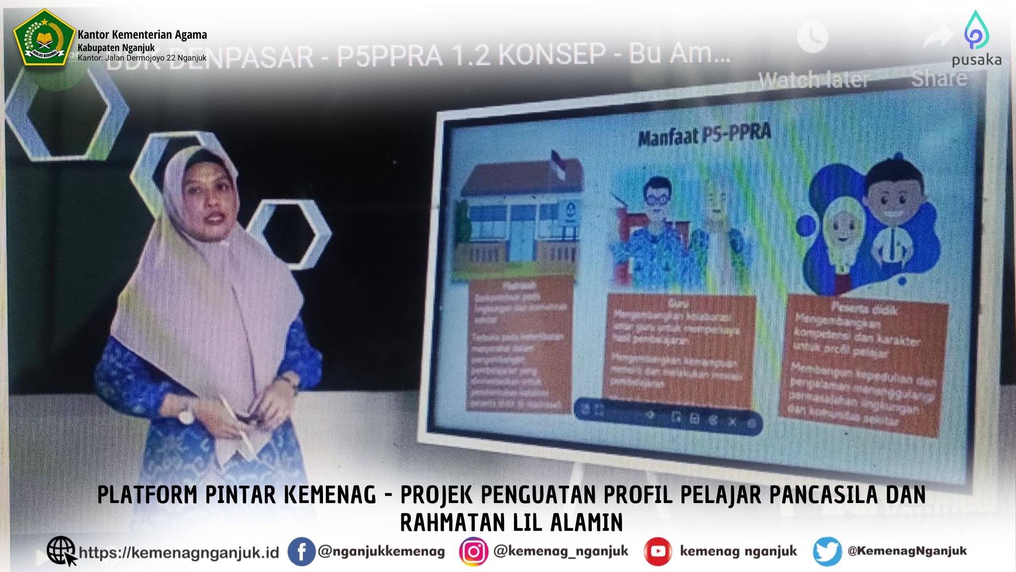 Platform Pintar Kemenag - Projek Penguatan Profil Pelajar Pancasila dan Rahmatan Lil Alamin