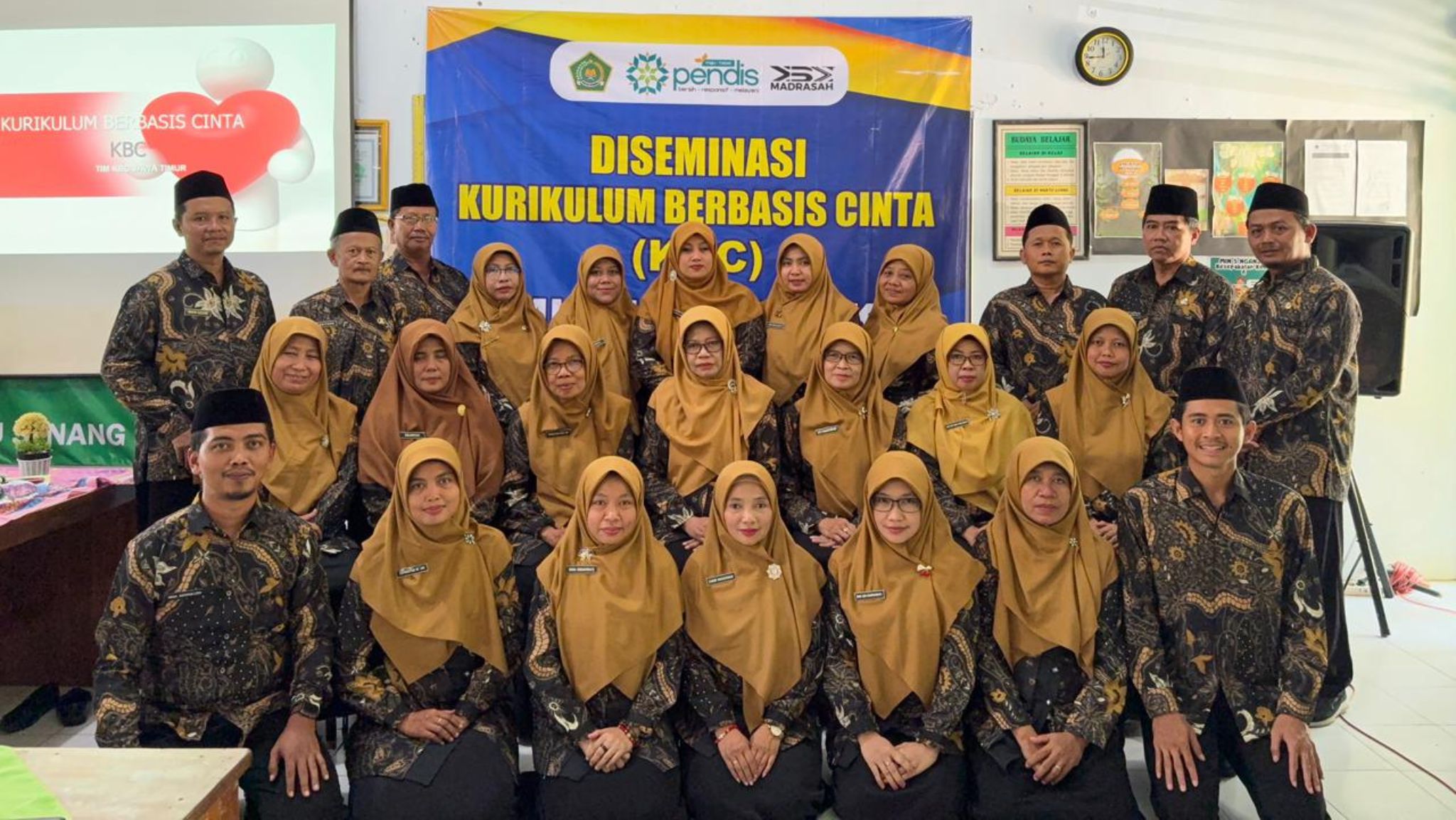 MIN 5 Nganjuk Gelar Diseminasi Implementasi Kurikulum Berbasis Cinta