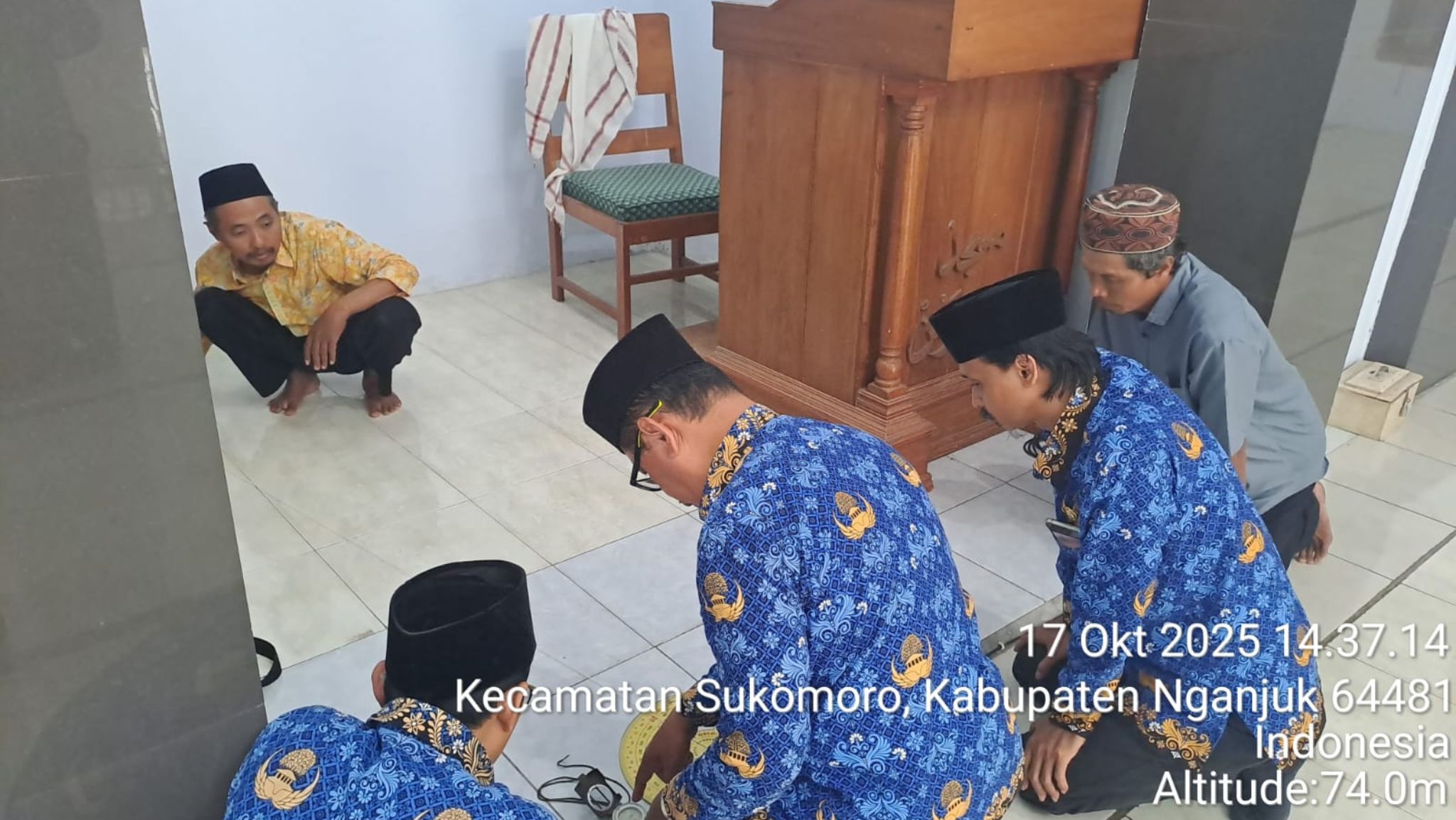 Jamaah Masjid Akbar Mujiburrohman Rasakan Manfaat Kalibrasi Kiblat, Ibadah Kini Lebih Mantap dan Pas
