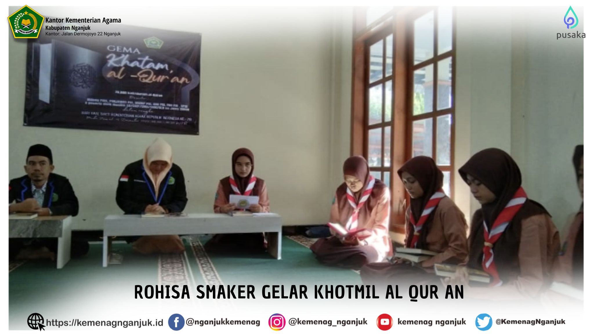 Rohisa Smaker gelar khotmil Al Qur an