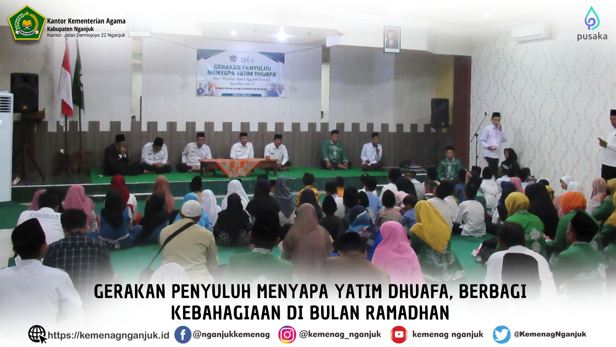 Gerakan Penyuluh Menyapa Yatim Dhuafa, Berbagi Kebahagiaan di Bulan Ramadhan