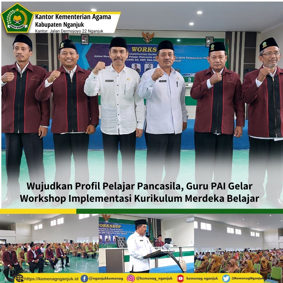 Wujudkan Profil Pelajar Pancasila, Guru PAI Gelar Workshop Implementasi Kurikulum Merdeka Belajar