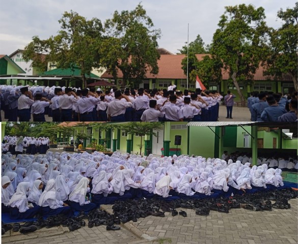 Uapacara dan Do’a Bersama menyambut awal semester genap tahun ajaran 2022/2023